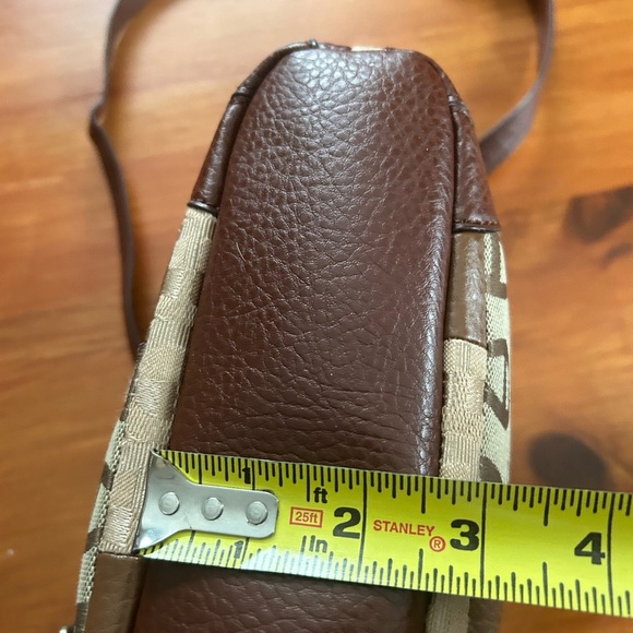 Etienne Aigner Tapestry Purse Handbag Shoulder/Crossbody Bag - Picture 5 of 13